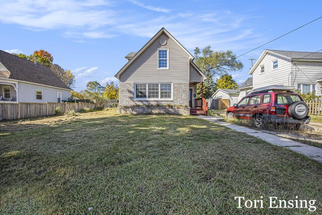 421 Lewis St, Belding, MI 48809 - view of back of house