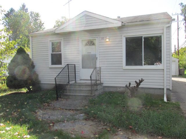 view of bungalow-style home