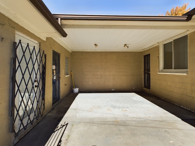 view of patio