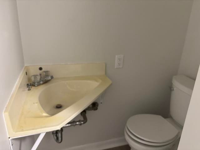 bathroom with toilet