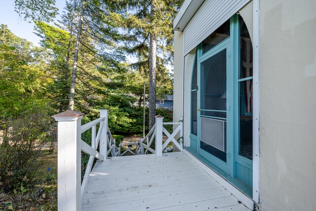 5876 Dunham Ln, Stevensville, MI 49127 - view of wooden terrace