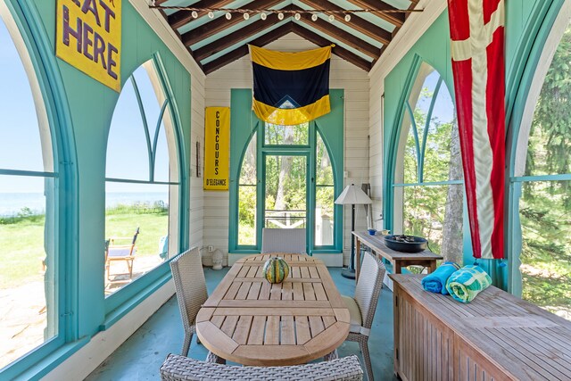 5876 Dunham Ln, Stevensville, MI 49127 - view of sunroom