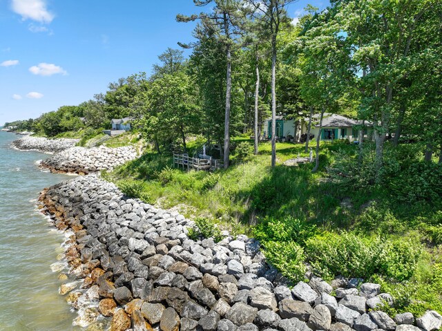 5876 Dunham Ln, Stevensville, MI 49127 - view of yard with a water view