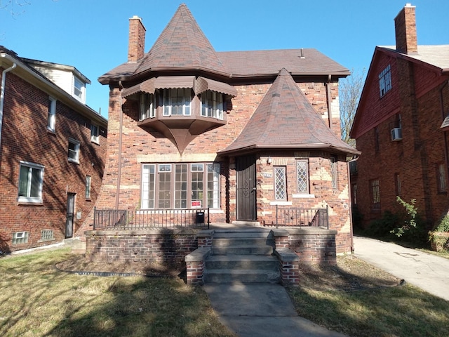 view of front of home with a porch