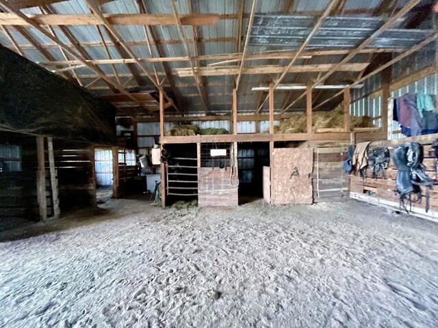 view of stable