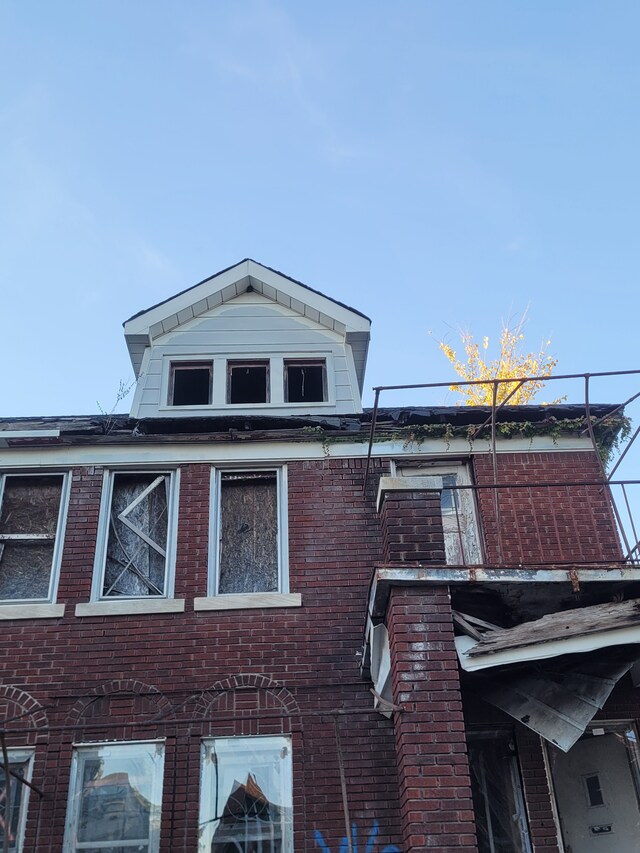 4824 Cortland St, Detroit, MI 48204 - exterior view of brick siding