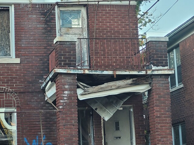 4824 Cortland St, Detroit, MI 48204 - exterior view of brick siding
