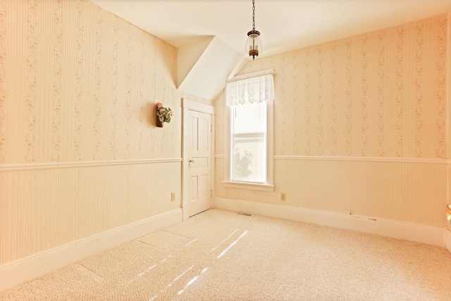 bonus room with carpet floors