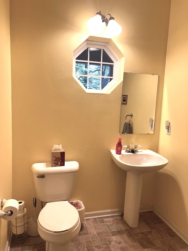 bathroom with toilet