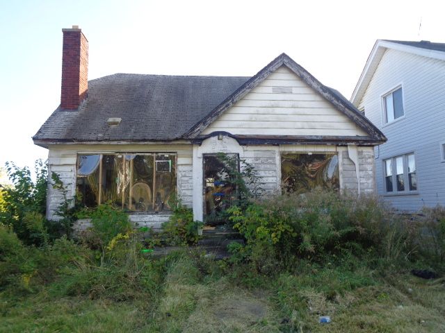 view of rear view of property