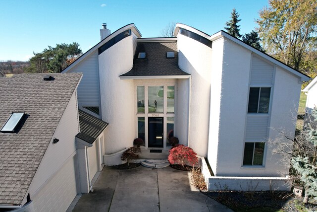 exterior space with a patio area