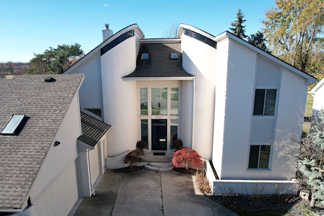 exterior space with a patio area