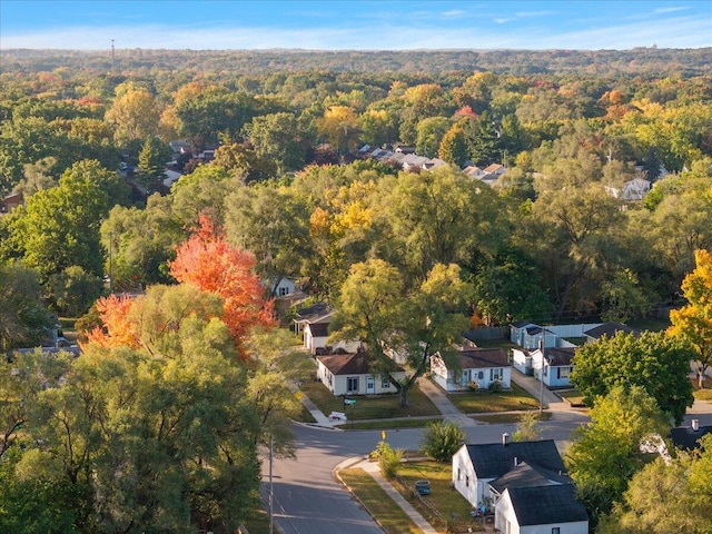 aerial view