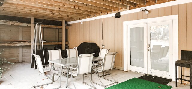 view of patio / terrace with french doors