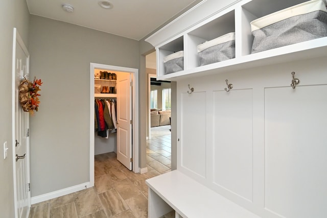 view of mudroom