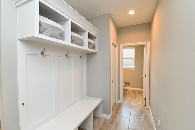 view of mudroom