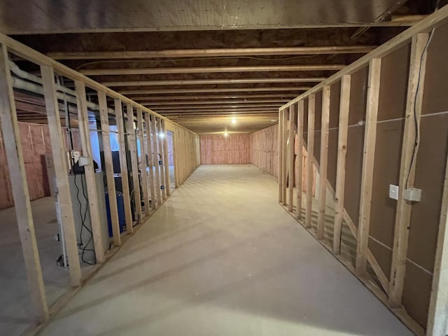 2412 W Garfield, New Era, MI 49446 - view of unfinished basement