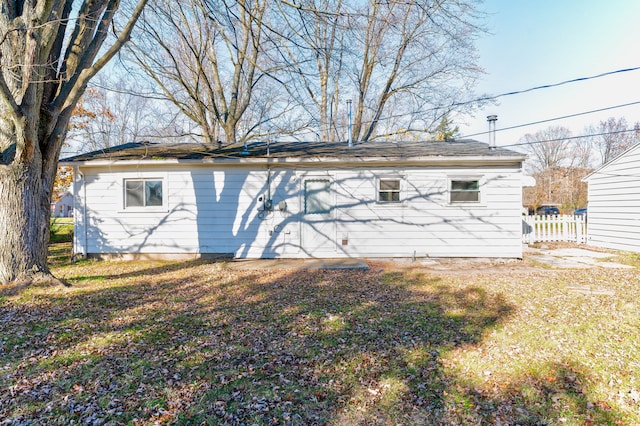 view of back of house