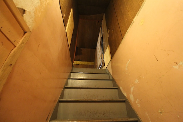 view of stairs