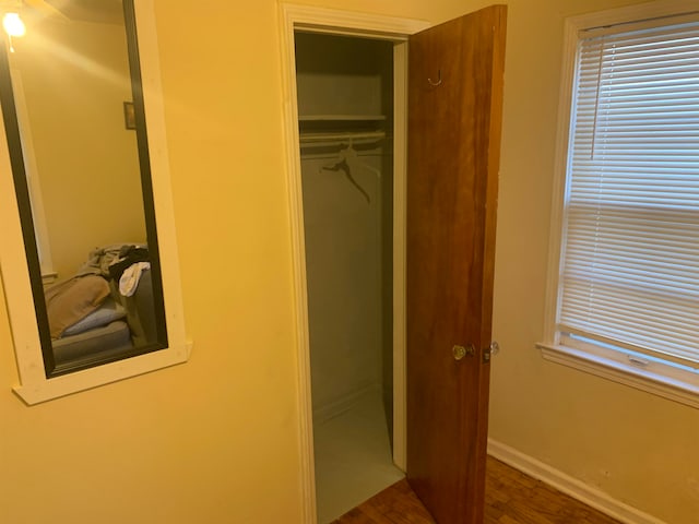 view of closet