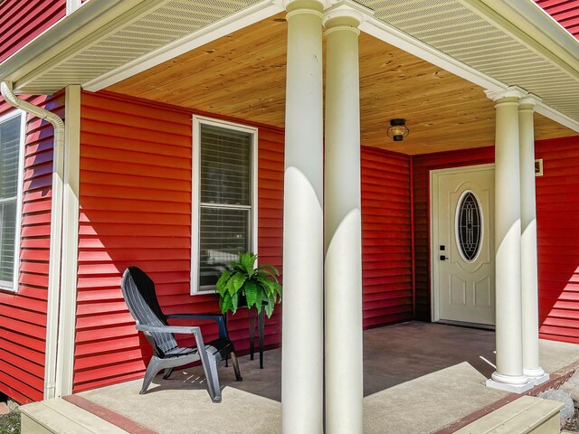 620 S Main St, Wayland, MI 49348 - entrance to property with covered porch