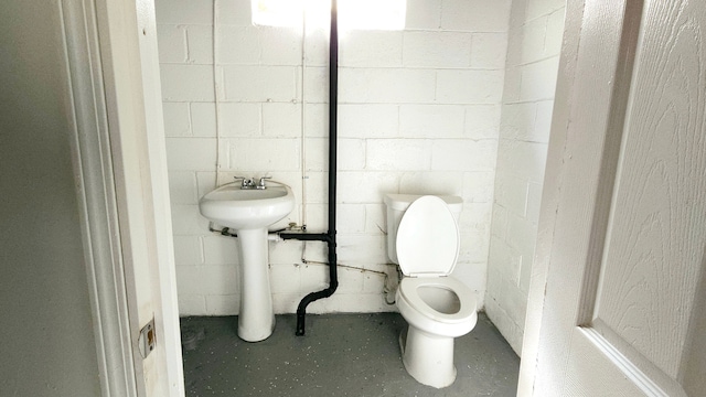 bathroom with toilet