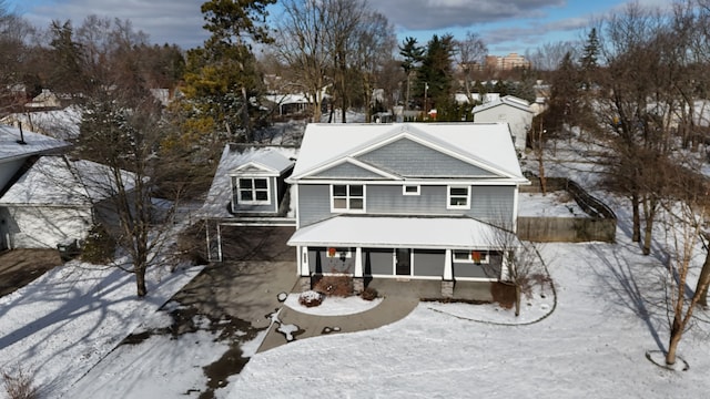 view of front property