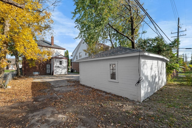 view of property exterior