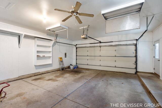 2766 48th Ave, Zeeland, MI 49464 - garage featuring a garage door opener