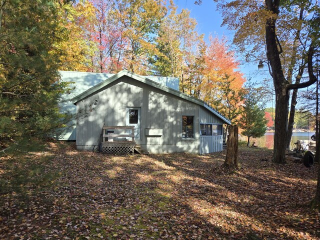 8918 W School Section Lake Dr, Mecosta, MI 49332 - view of home's exterior