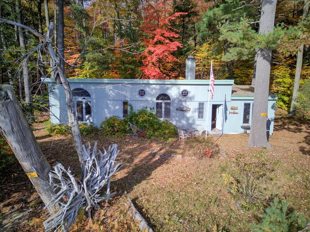 8918 W School Section Lake Dr, Mecosta, MI 49332 - view of front of property