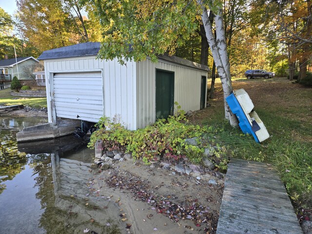 8918 W School Section Lake Dr, Mecosta, MI 49332 - view of outdoor structure