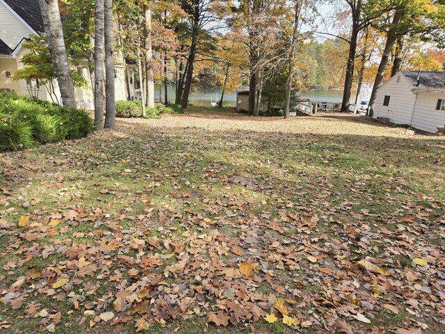 8918 W School Section Lake Dr, Mecosta, MI 49332 - view of yard