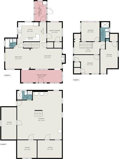633 Marshall St, Allegan, MI 49010 - home floor plan