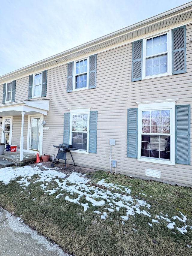 view of townhome / multi-family property