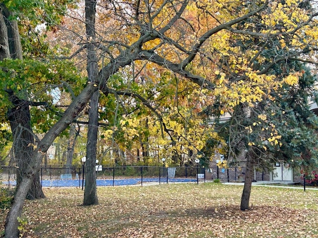 surrounding community with fence