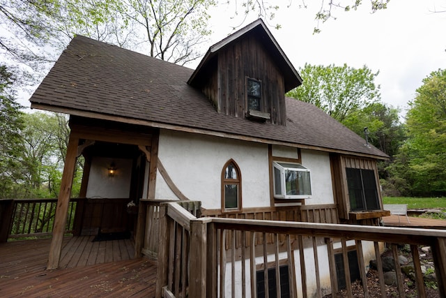 6020 Clark Rd, Bath, MI 48808 - view of wooden terrace