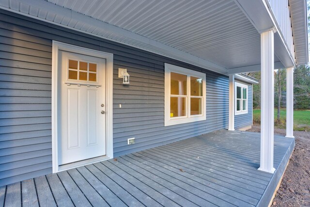 2210 Fox Run Rd, West Branch, MI 48661 - view of deck