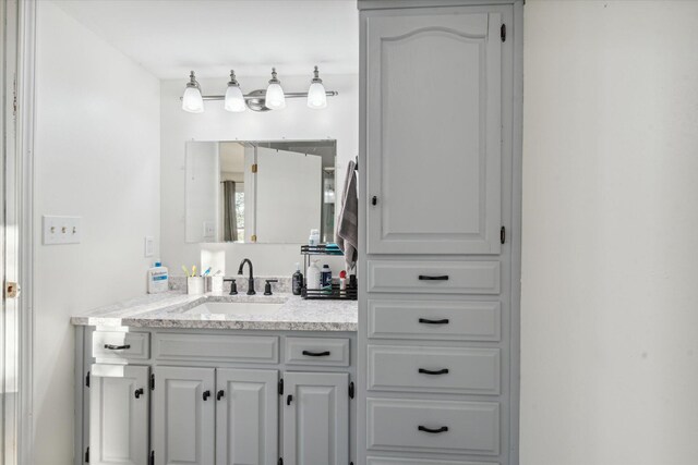 16248 Wabash Rd, Waldron, MI 49288 - bathroom with vanity