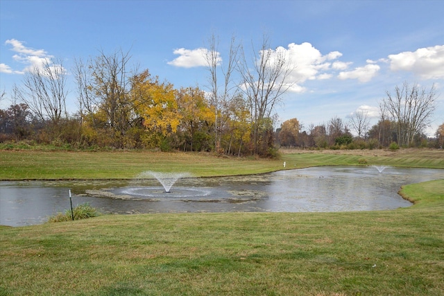 property view of water