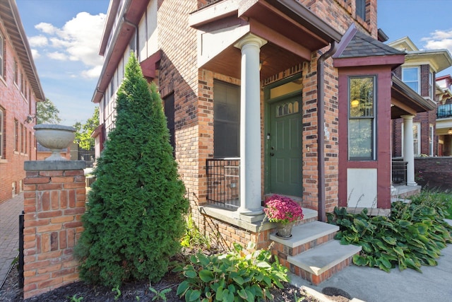 view of property entrance