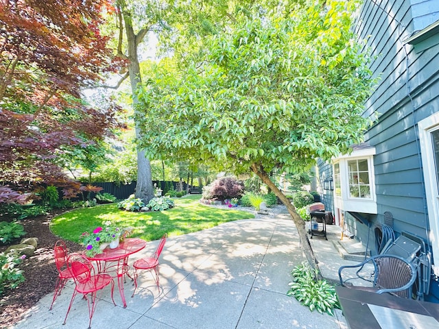 view of patio / terrace with grilling area