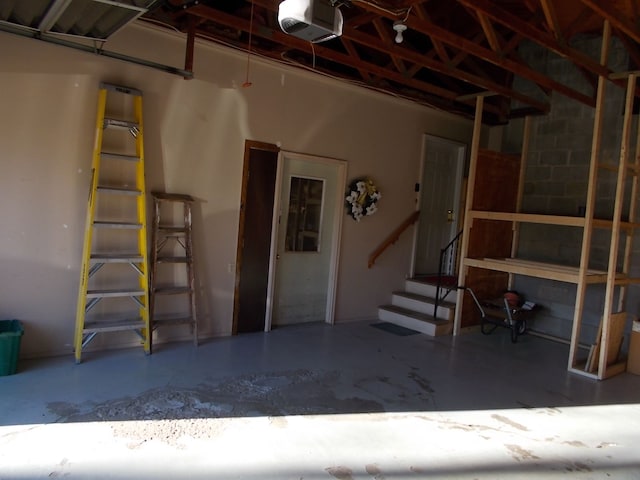 1164 Mary Jane Cir, Caro, MI 48723 - garage featuring a garage door opener