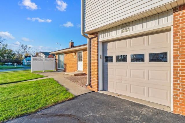 exterior space featuring a yard