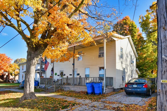 221 N 6th St, Niles, MI 49120 - view of townhome / multi-family property
