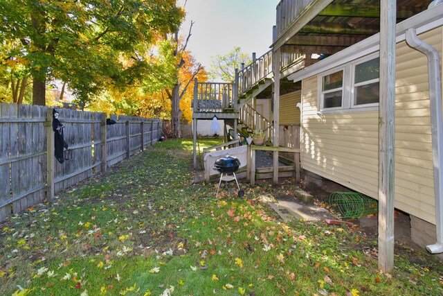 221 N 6th St, Niles, MI 49120 - view of yard