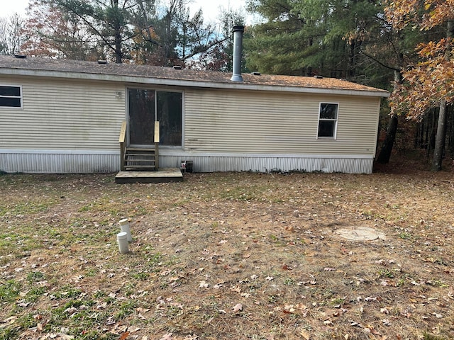 view of rear view of house