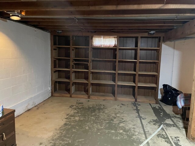 7468 W 6 1/2 Mile Rd, Irons, MI 49644 - view of unfinished basement