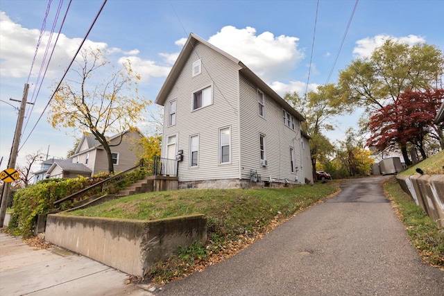 view of side of home