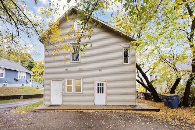 view of back of house